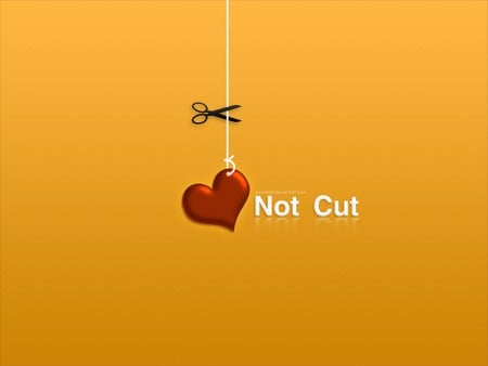 Love_and_heart_Not_Cut - cut, love, not, heart