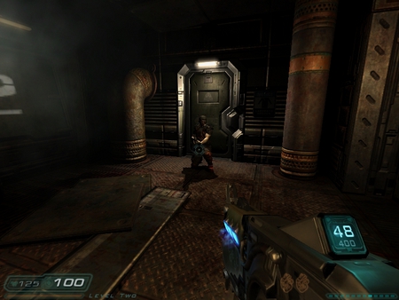 doom 3 resurrection of evils' zombies - zombie, hell, plasma gun, doom