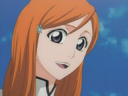 Close up Smile - anime, close up smile, bleach, orihime inoue