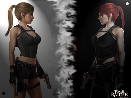 Tomb Raider Underworld - fighter, game, explorer, hot, shooter, tomb raider underworld, lara croft, tomb raider, sexy, doppleganger