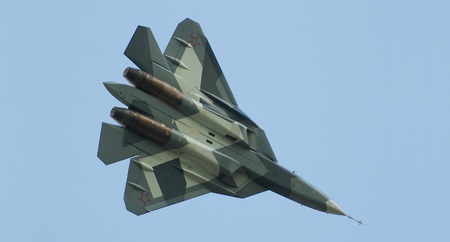 Su T-50 Pak Fa - aircraft, jet, russia, su, pakfa, pakistan, t50