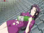 sleeping and drinking saki