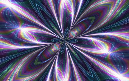 Rainbow Spiral - rainbow burst, prism burst, rainbow spiral, rainbow swirl