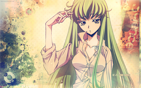 CC in the Morning - code, girl, cc, anime, geass, cute