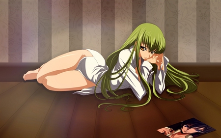 CC (Thinking of you) - code, girl, cc, anime, geass, cute