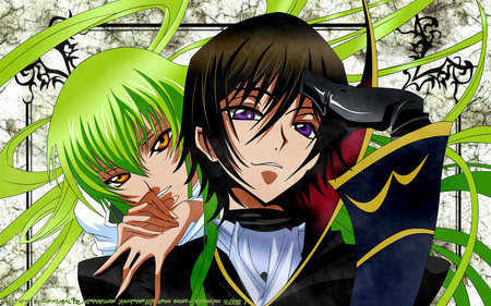 LelouchxC.C - code, anime, geass, cc, lelouch