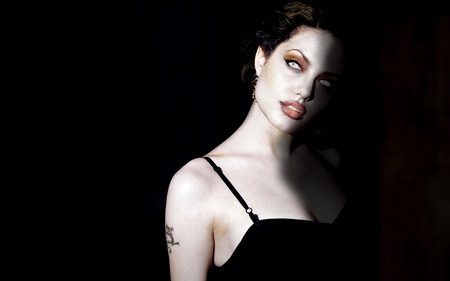 Angelina - jolie, female, angelina, dark, actress