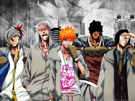 bleach - anime, stuff, boxing, bleach