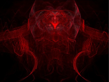 Red n Black - abstract, black, red, dark