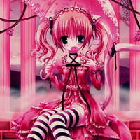 Pink candy girl