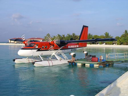 Air Taxi In The Maldives 4 - taxi, aircraft, maldives, air taxi