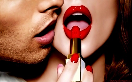 passion - lips, face, people, passion