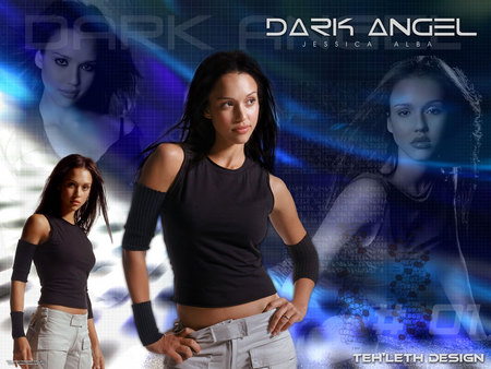 Dark Angel - jessica, female, alba, angel, tv, dark, actress