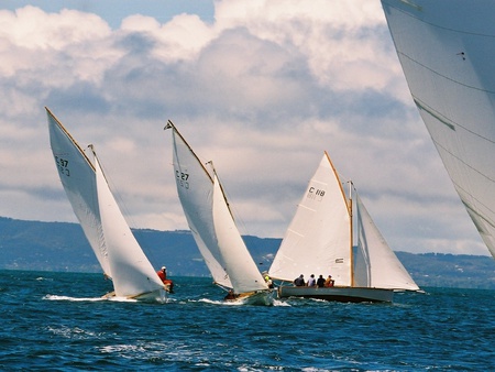 the sea - water, sailboat, boat, sea, sky