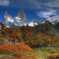 autumn landscape in Bucegi Mountains