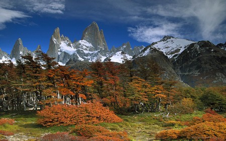 autumn landscape in Bucegi Mountains