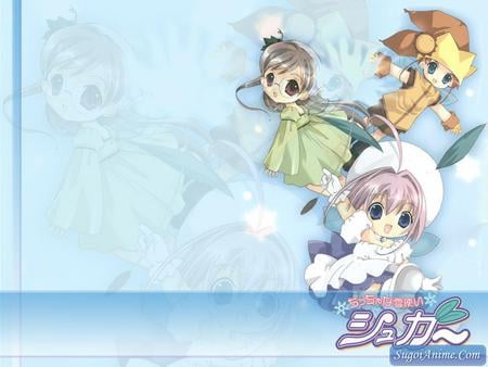 Little Snow Fairy Sugar - anime, blue, cute, fairy, shoujo