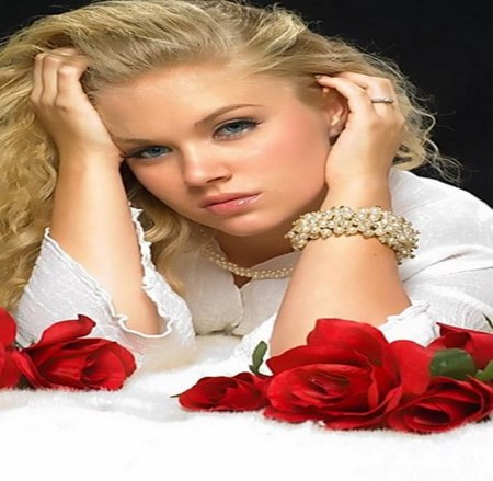 BEAUTY - roses, day, lady, beautiful