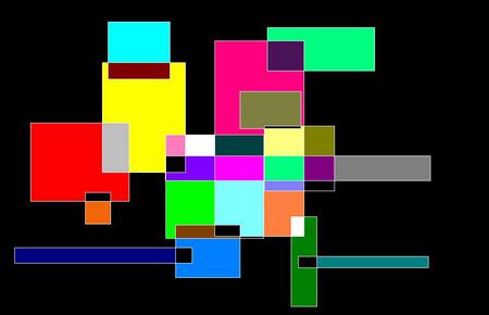 colorful rectangles - colorful, colorful rectangles, rectangles, colors, squares