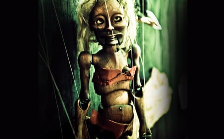 Puppet - puppet, girl, dark, fantasy