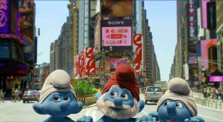 Smurfs - movie, smurfs, cgi, comedy