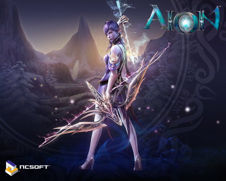 AION-THE TOWER OF ETERNITY - women, abstract, archer, girl, angel, dream, aion, fantasy, fairy, 3d, art