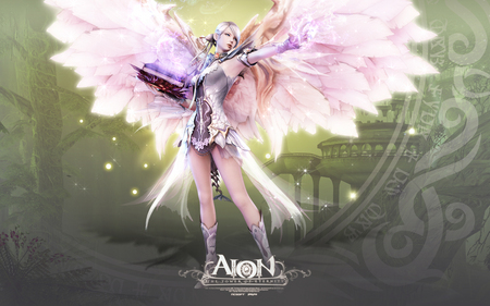 AION-THE TOWER OF ETERNITY - women, abstract, girl, art, fantasy, aion, 3d, fairy, dream, angel