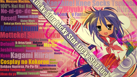 KONATA ISH AWSOME - ish, lucky, star, awsome, konata