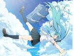 Falling miku