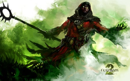 GUILD WARS 2 - game, warrior, ncsoft, pc, fighting, guild wars, hd, mmo, action, adventure, guild wars 2