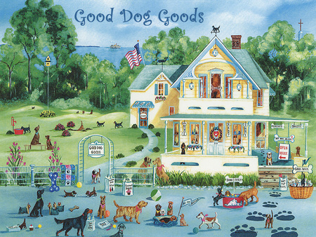 Dog Day Afternoon - smallstore treats, big, breeds, dogs, dog hotel, activities, pampered, flag