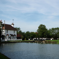 Lock on the Grand Union Canal