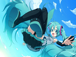 miku in the sky