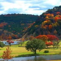 fall in the mountain