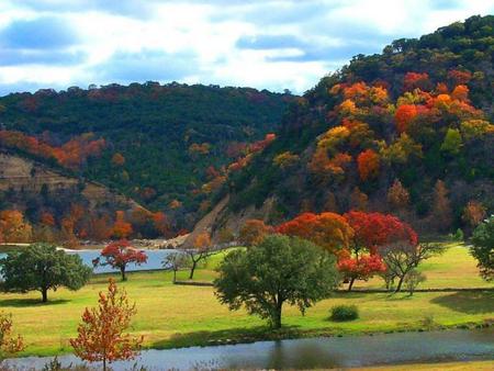 fall in the mountain - fall, nature, mountain, autumn