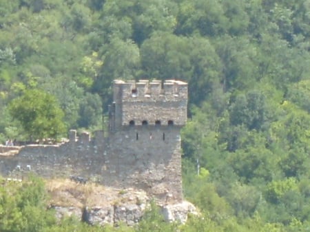 Bauduin's tower - mountain, tzarevetz, tarnovo, bulgaria