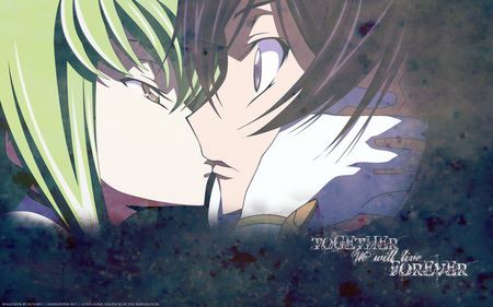 Together we will live forever - code, anime, geass, cc, kiss, lelouch