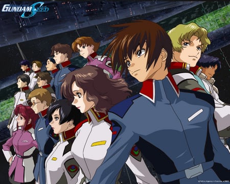 Gundam Seed Crew - seed, gundam, anime, crew