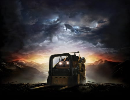 Halo Reach Forklift - game, halo, video, forklift, reach