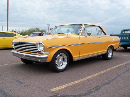 1963 Chevy Nova - classic, chevy, nova, yellow