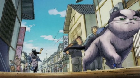 Gintama - goodbye, gintama, cat, anime, the end, funny, story