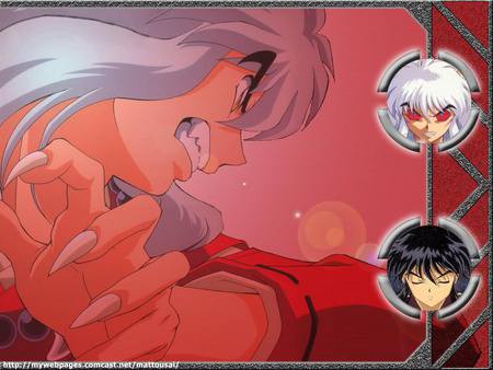 Inuyasha Forms - inuyasha, dog, human, forms, demon