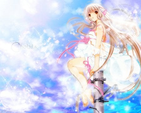 Up In The Clouds - chii, persacom, chobits, chi