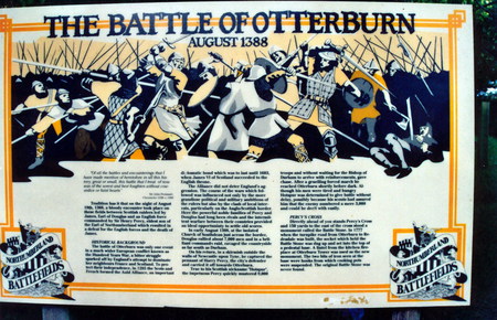 Battle of Otterburn (1388) - scotland versus england, england, scotland, history