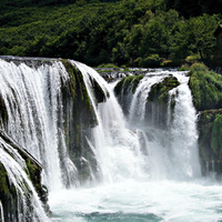 The Green Waterfall