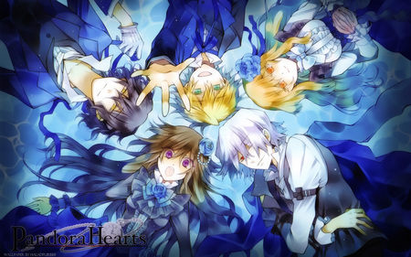 Serenity - pandoras hearts, anime, main cast, blue