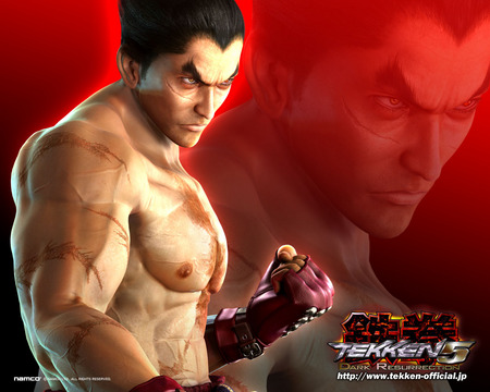 Kazuya Mishima - tekken 5, tekken- dark resurrection, tekken, fighting, kazuya mishima, hd, action, adventure, video game