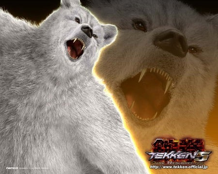 Kuma - tekken 5, video game, tekken, tekken- dark resurrection, hd, kuma, fighting, action, adventure