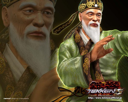 Wang Jinrei - tekken 5, tekken- dark resurrection, tekken, fighting, hd, wang jinrei, action, adventure, video game