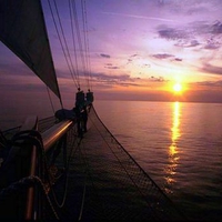 Sailing IntoThe Sunset